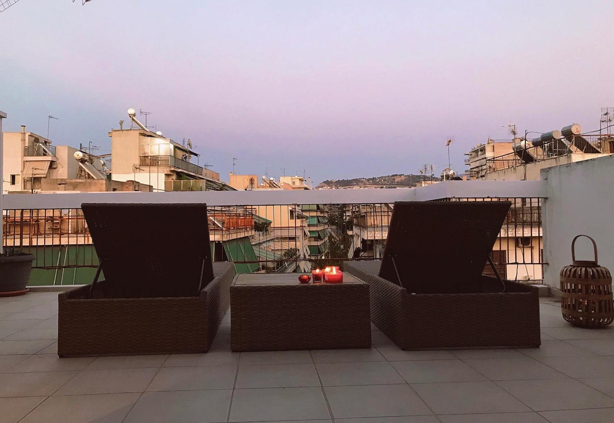 Athens Penthouse Apartamento Exterior foto