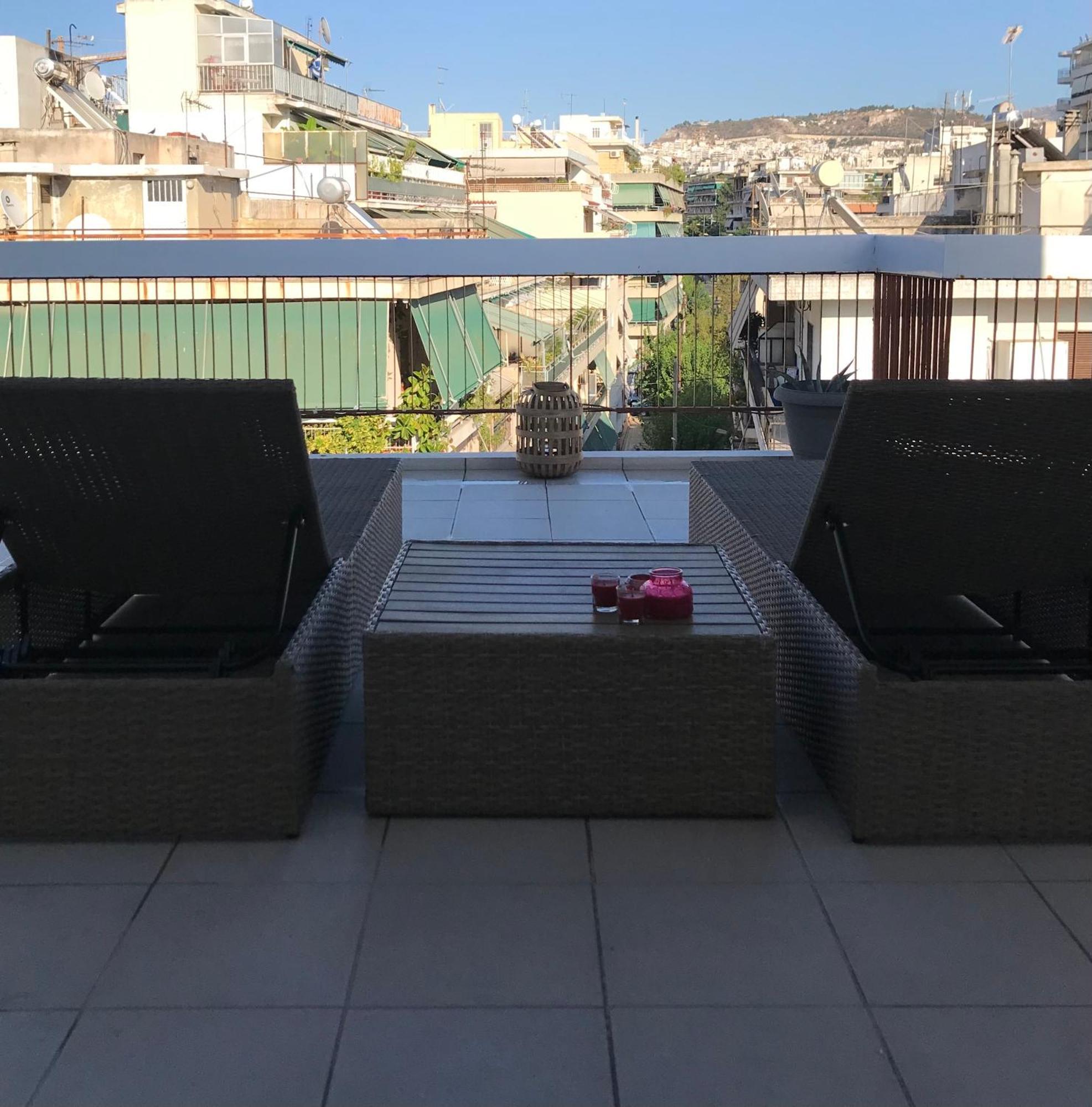 Athens Penthouse Apartamento Exterior foto